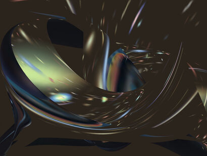 into the universe 2 - a Digital Art Artowrk by hariclia  Michailidou 